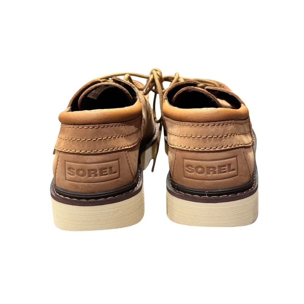 Sorel Slabtown Mariner 62' Leather Shoes Velvet Tan Men's 12 Business Casual